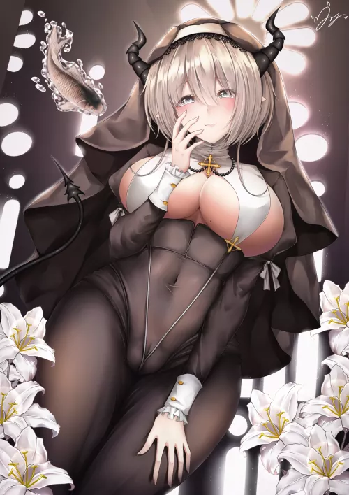 A Not So Holy Nun (Yanyanzi ) [Original]