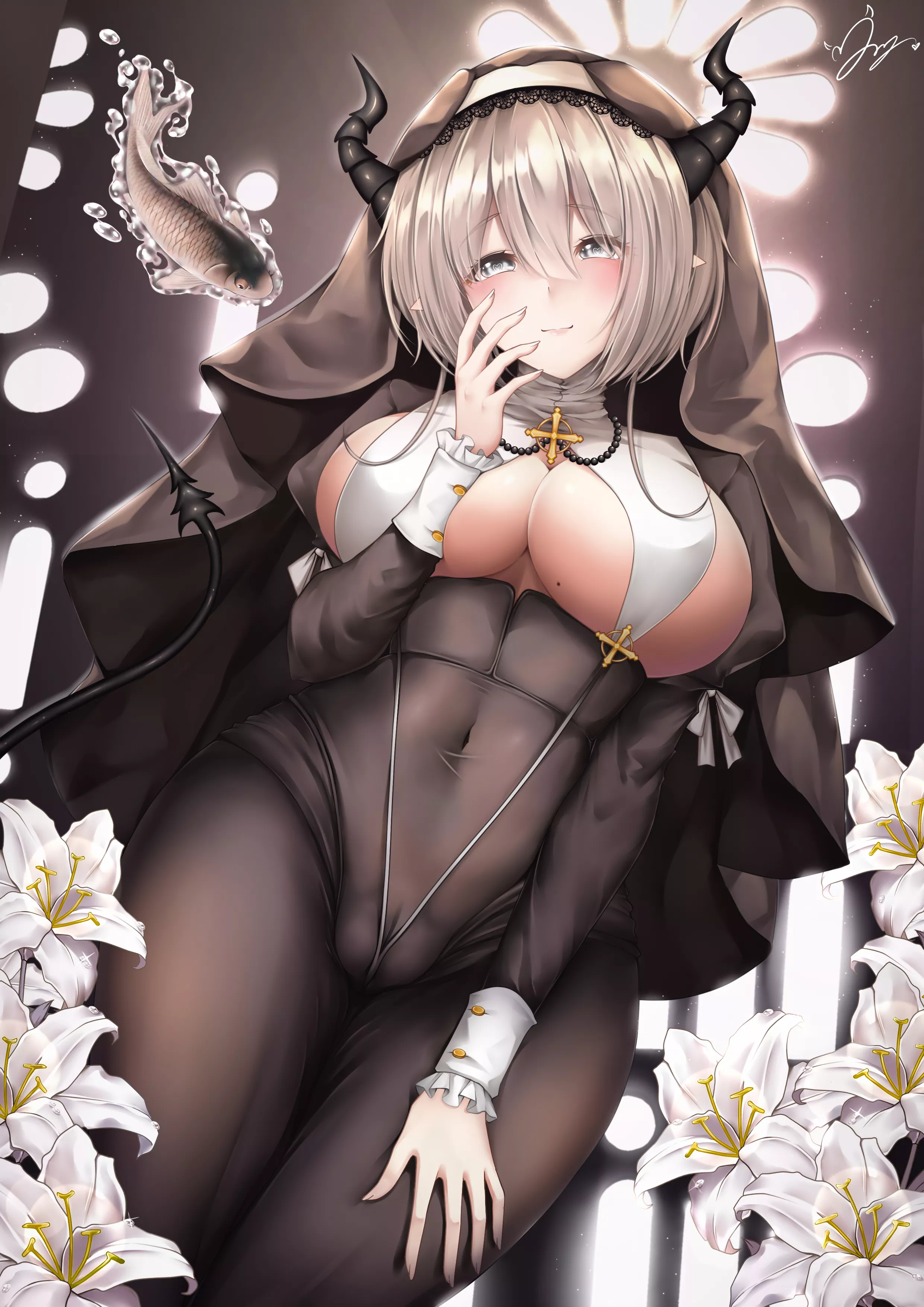 A Not So Holy Nun (Yanyanzi ) [Original]
