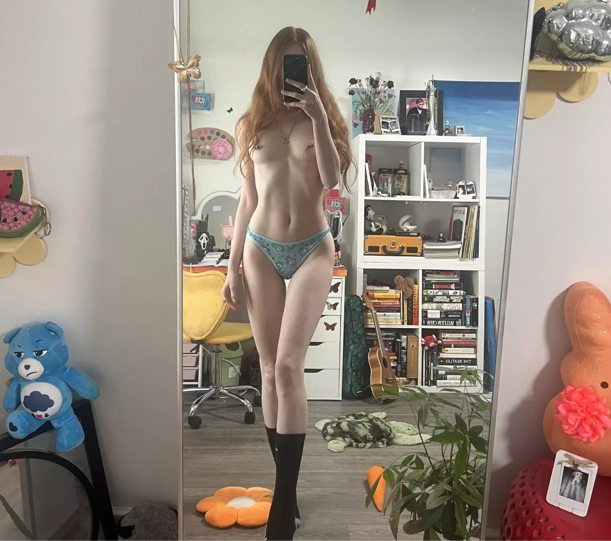 A nude redhead 