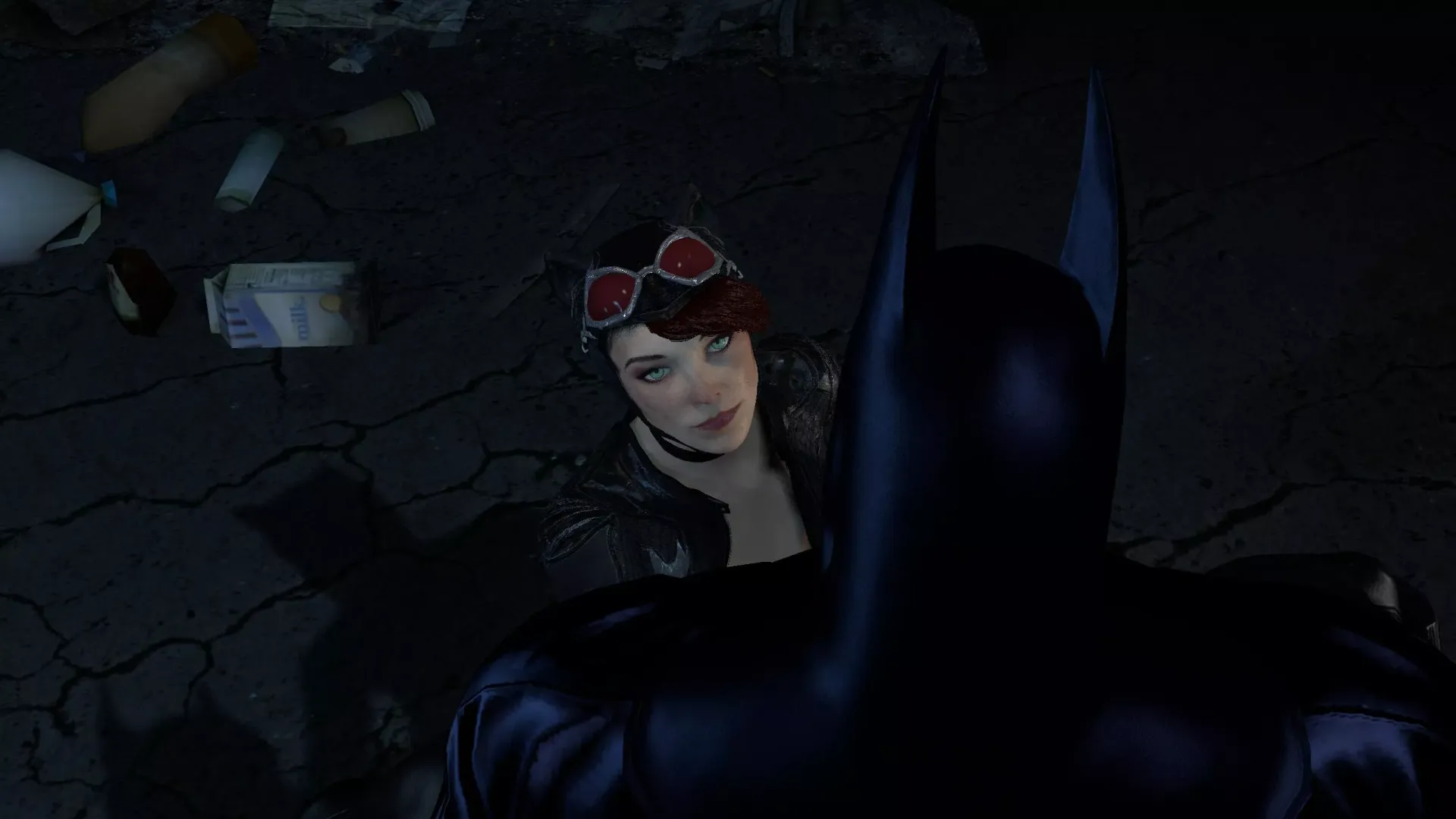 A Place to Hide Batman and Catwoman (batman arkham knight) 1,24 min animation link in description