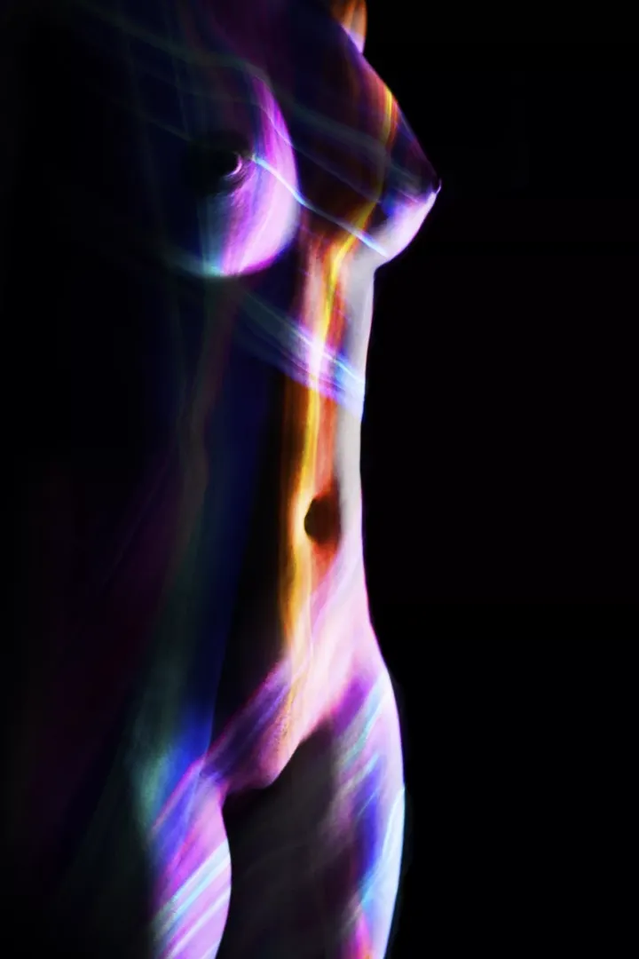 A psychedelic body that's out of this world