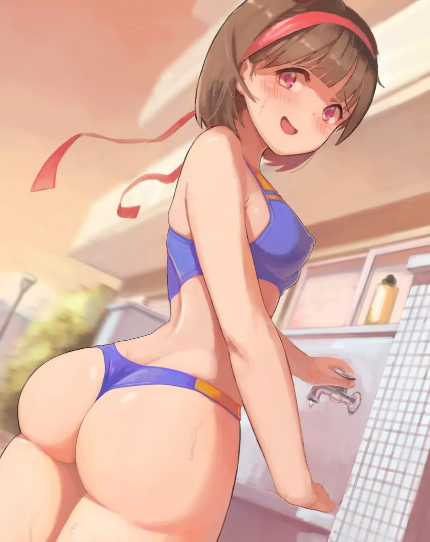 A real cute ass