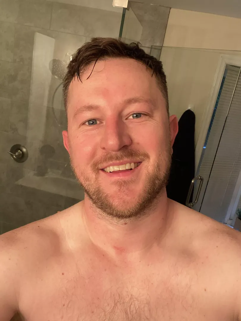 A real face on a real tall dad