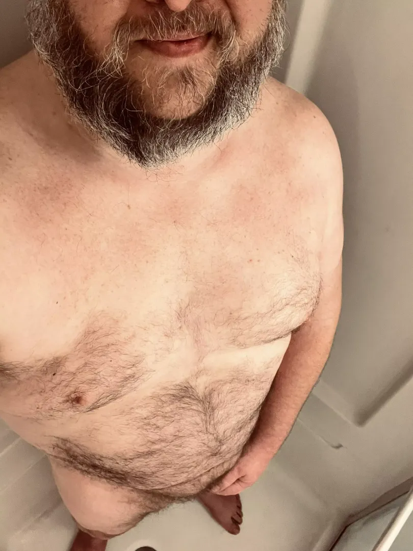 A rough night and a long busy day, but I made it to the gym and I’m definitely going to enjoy this shower!