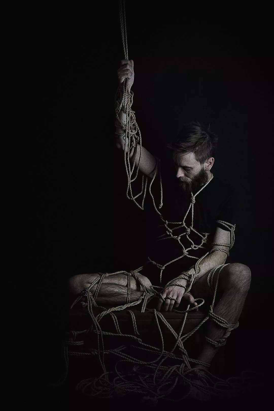 A self-tie selfie that i really, really like🖤