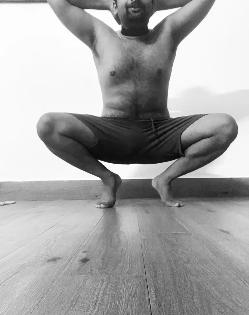 A slave pose