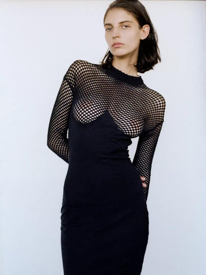 A sophisticated dress for an evening out