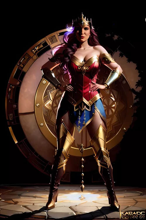 a true wonder woman : Romi rain