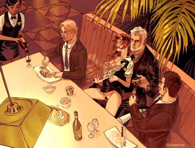 A typical dinner