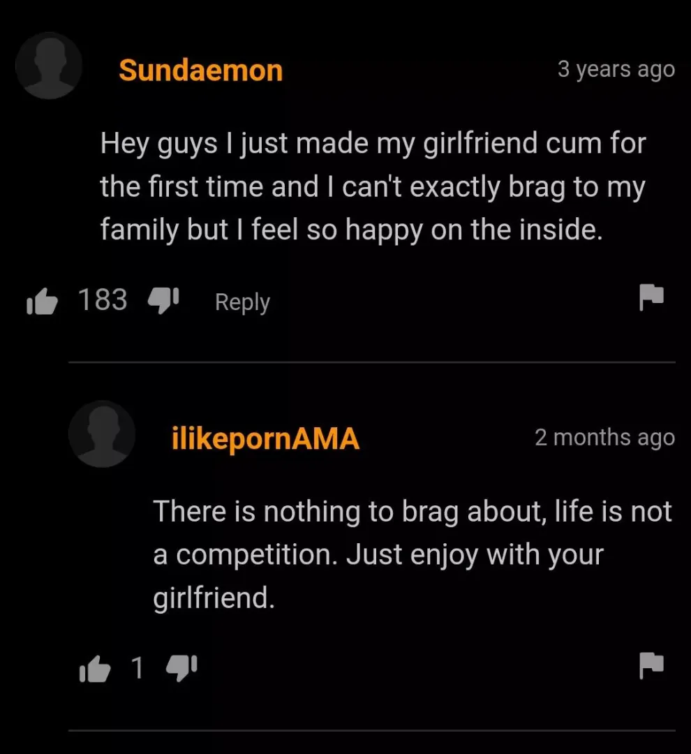 A valid point