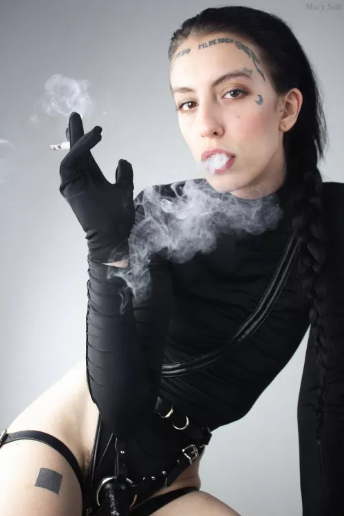 A well-deserved cigarette