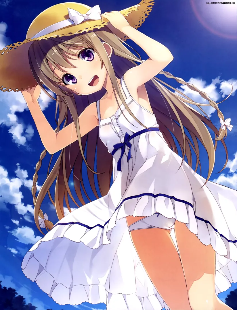 A windy day [Dengeki moeou]