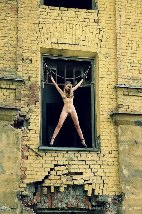 abandoned building play