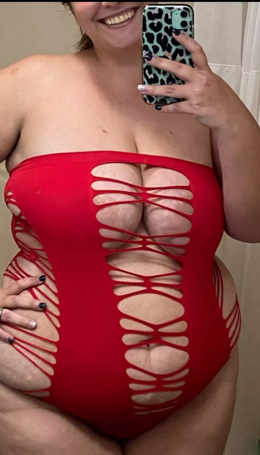About to bust out of this bodysuit!