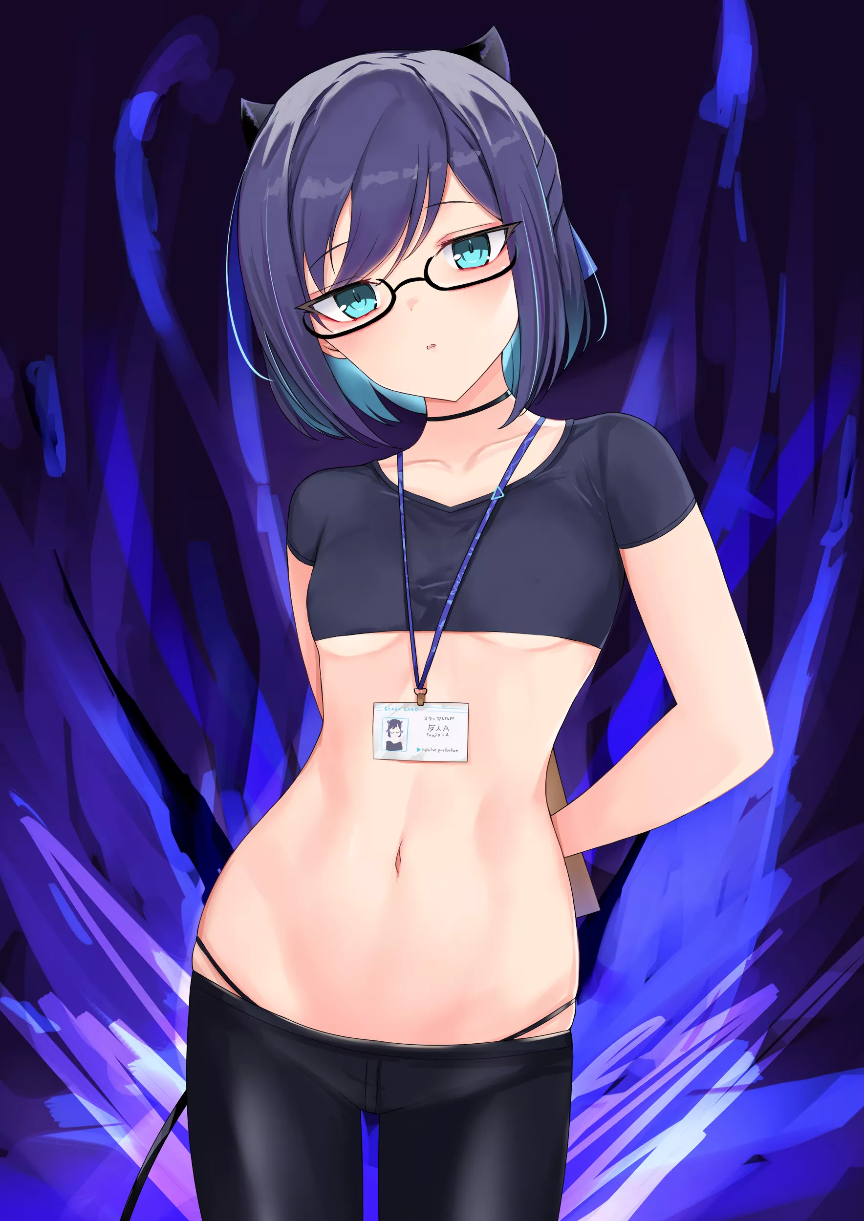 A-chan's midriff (@rifu_)[Hololive]