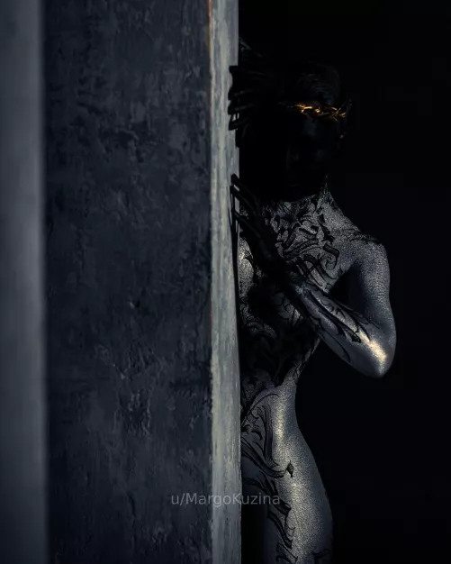 Acrylic bodypaint by Theabstracter on me