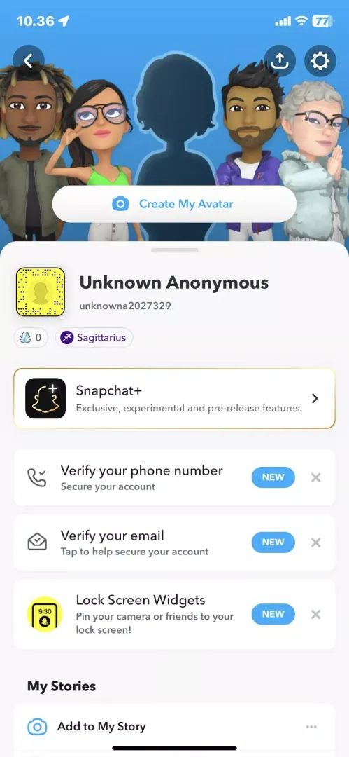 Add my snap quick