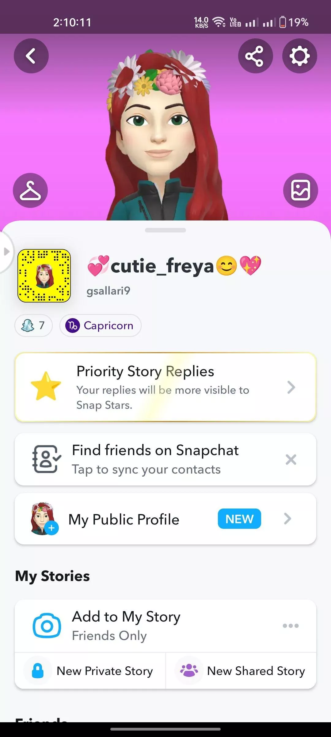 Add snap: gsallari9