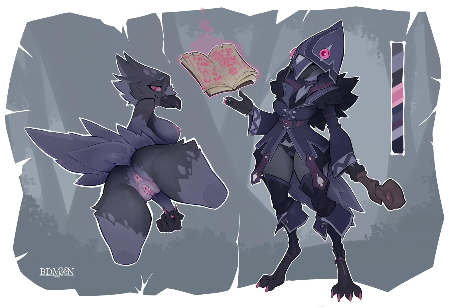 Adopt - Birdie black magician (Close) (bdmon) [F]