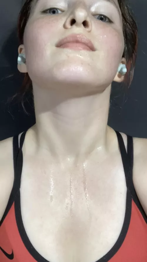 After a 10k run…