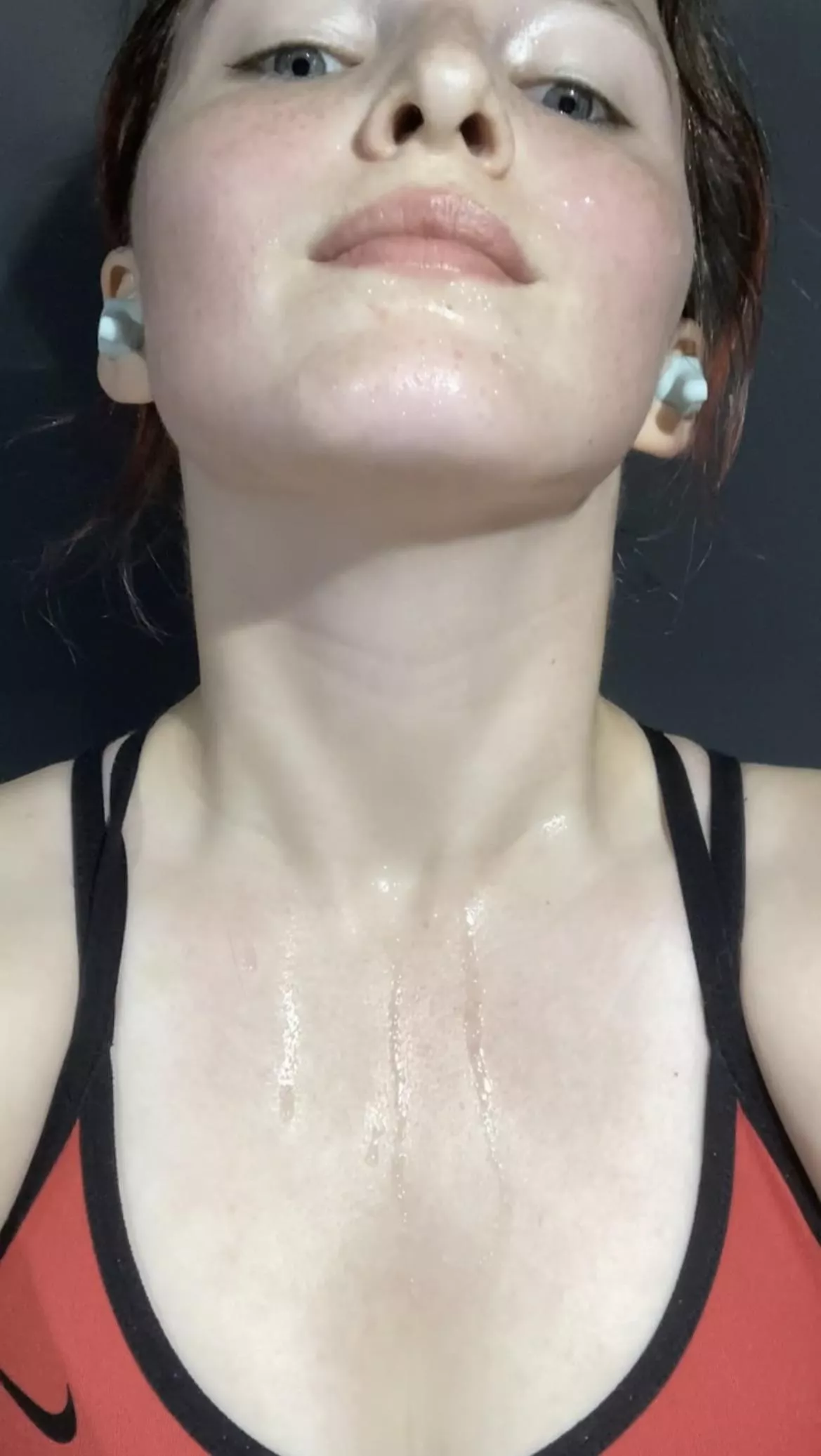 After a 10k run…