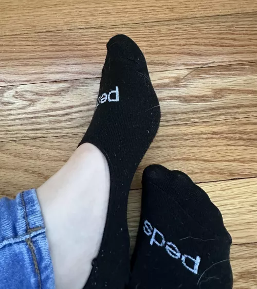 After a long day I finally get throw my shoes off