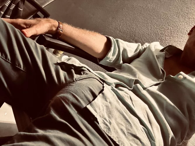 After a long night out. 