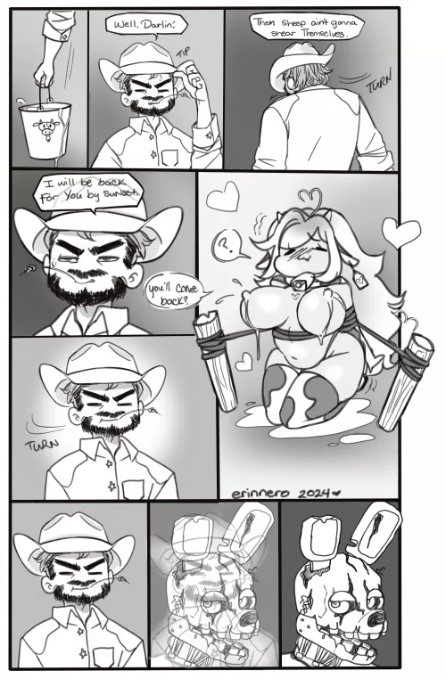 After a milking session 💗 (here's another haha)