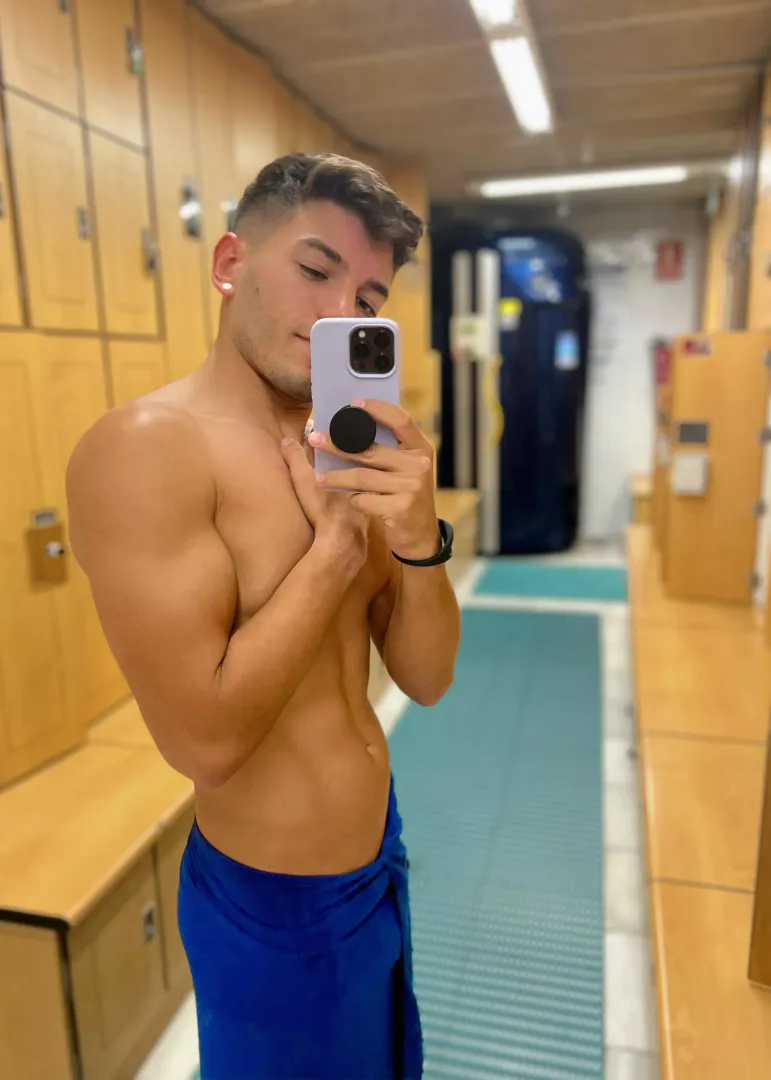 After hard training