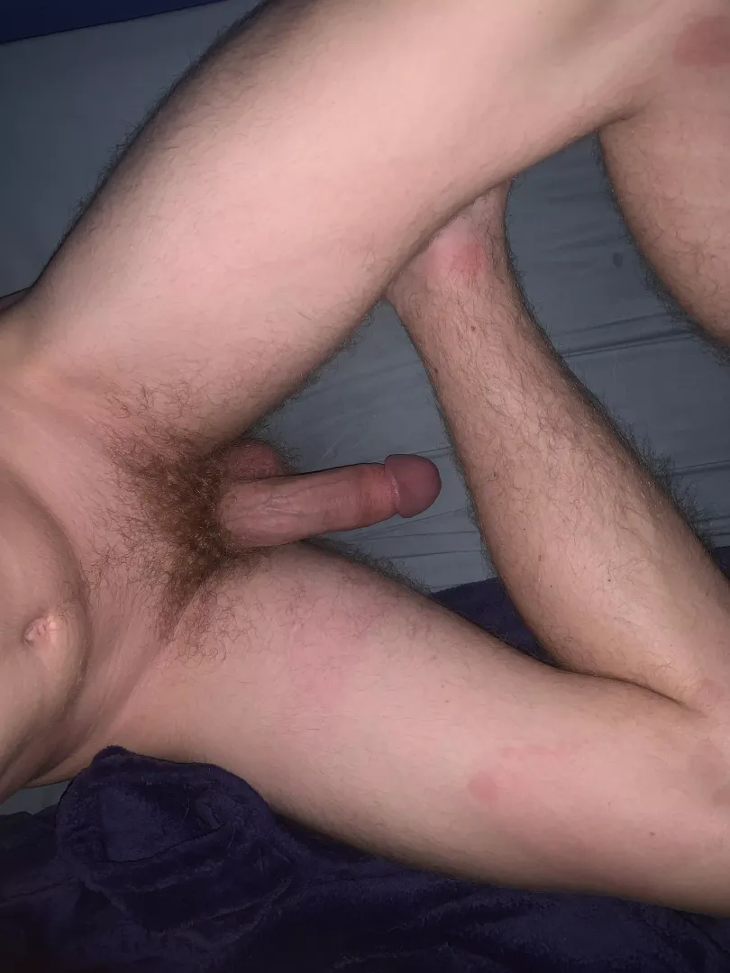 After masturbating