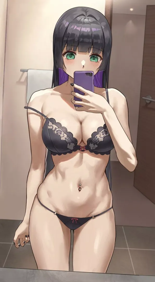 After shower selfie