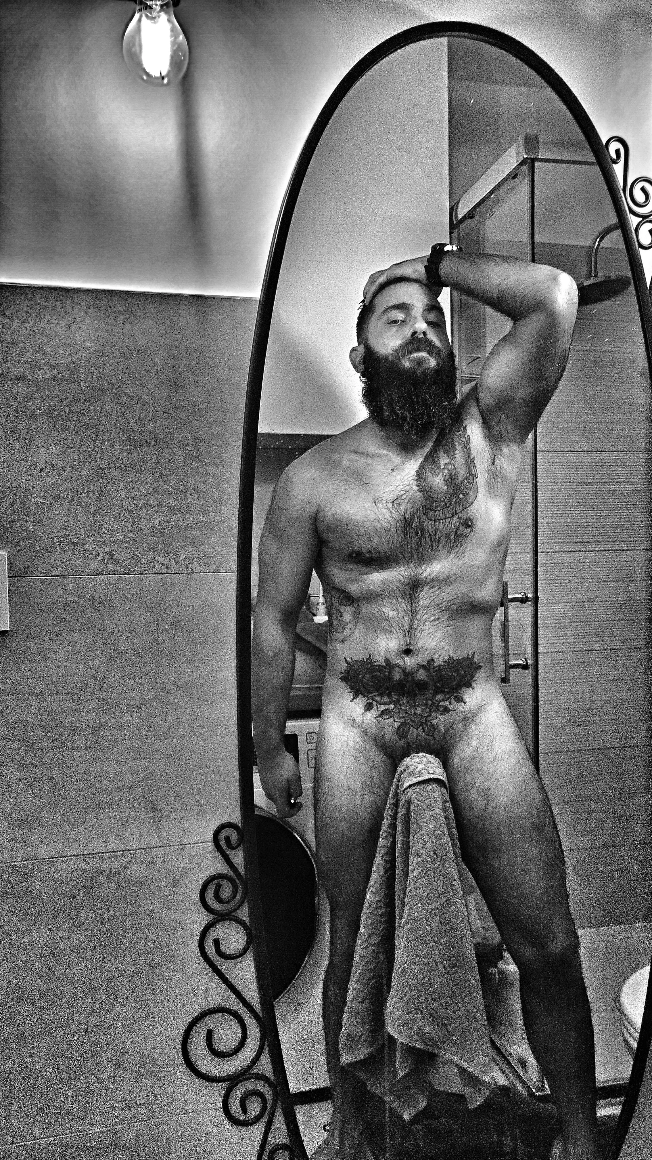 After shower 