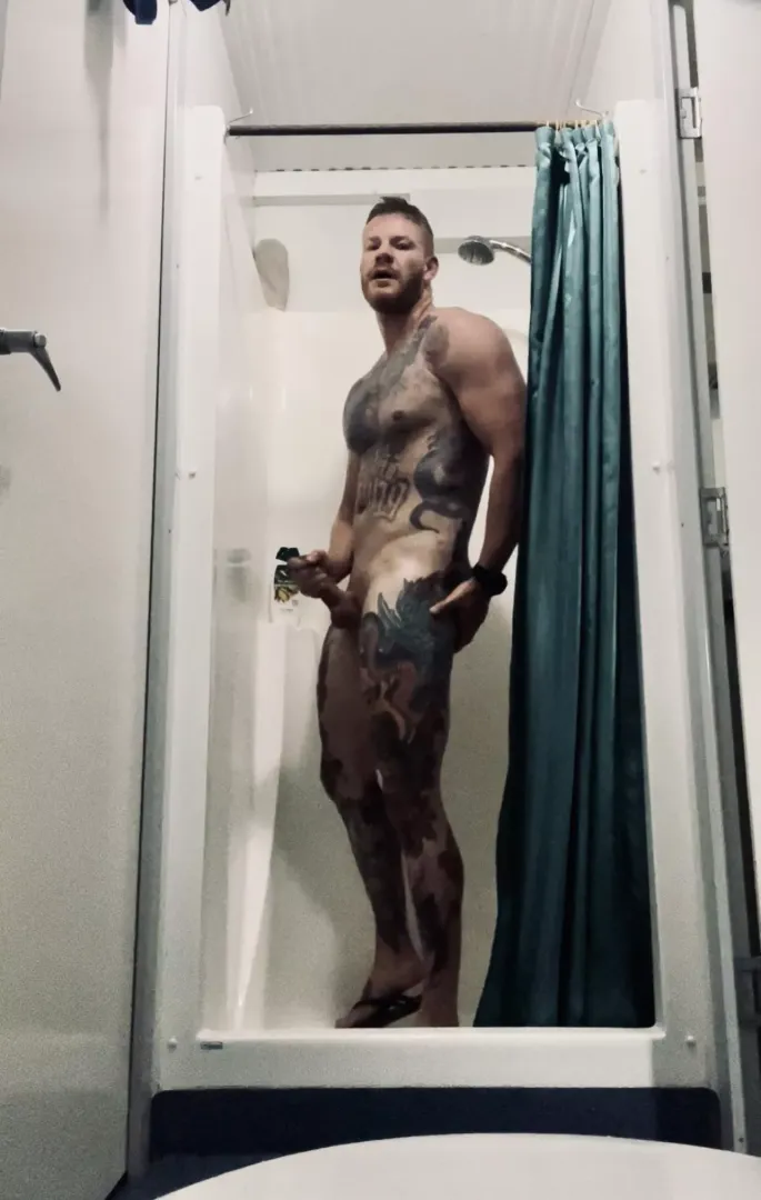 After work showers are dirtier 😈
