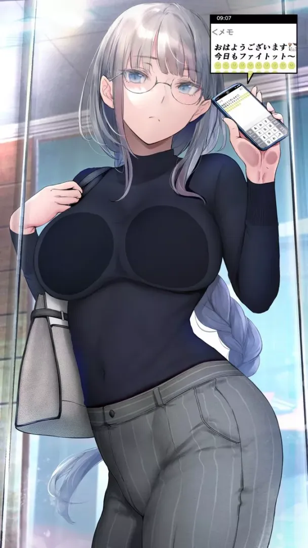 Against the glass [Original]