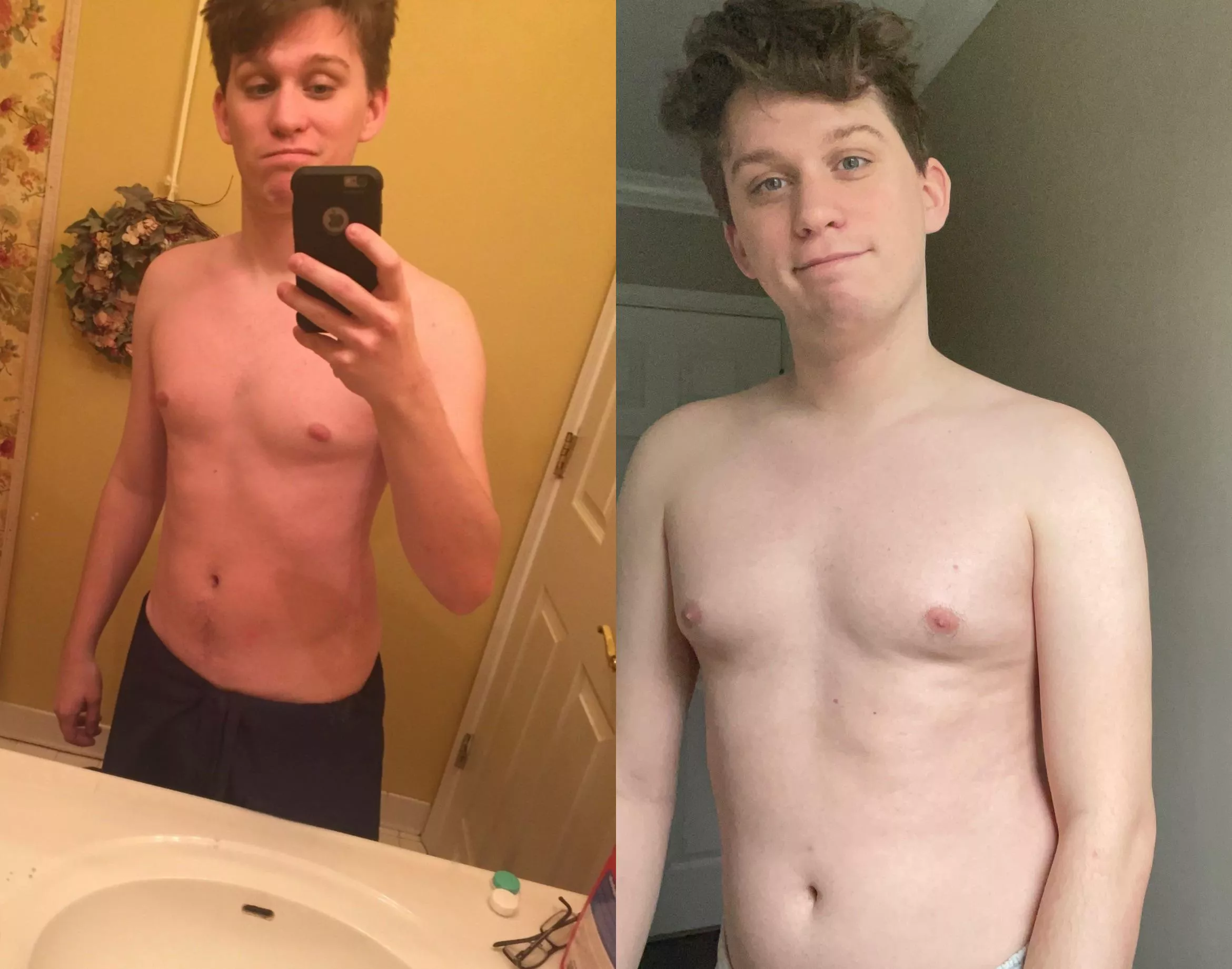 Age 20 vs 30, a little older, little heavier, a little happier :)