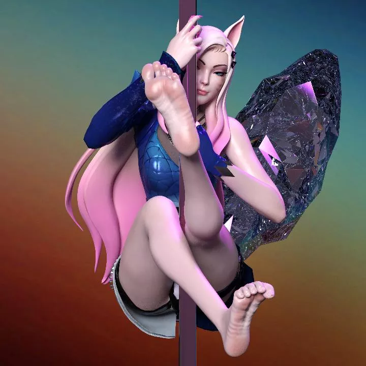 Ahri pole dance (League of Legends) [Artist: SongY663]