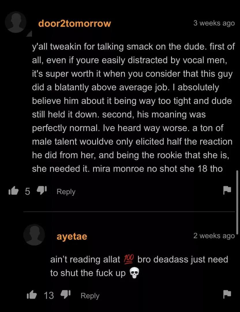 ain’t reading allat 💯
