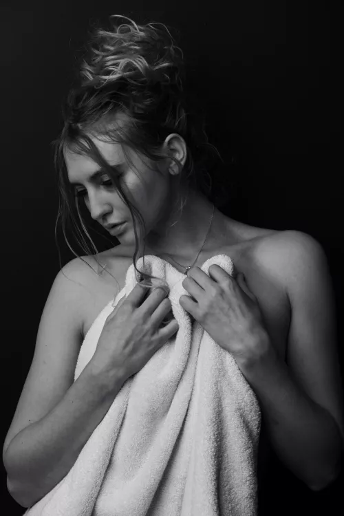 Alaina Towel Portrait