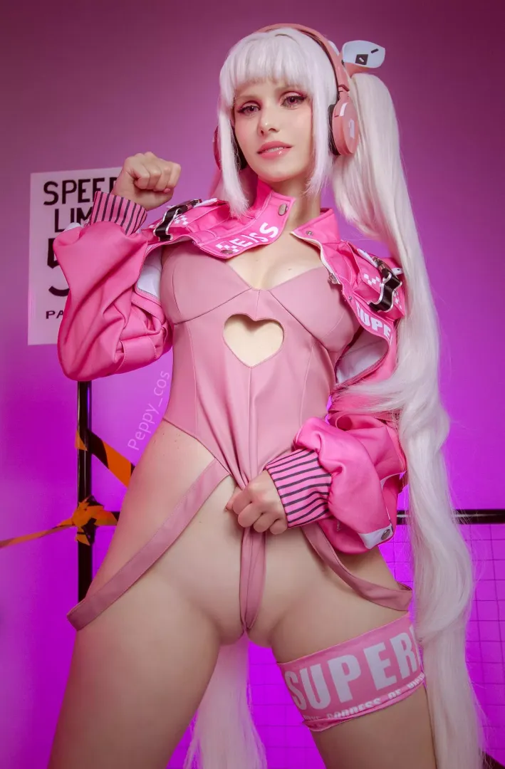Alice in tiny bodysuit by Peppy_cos