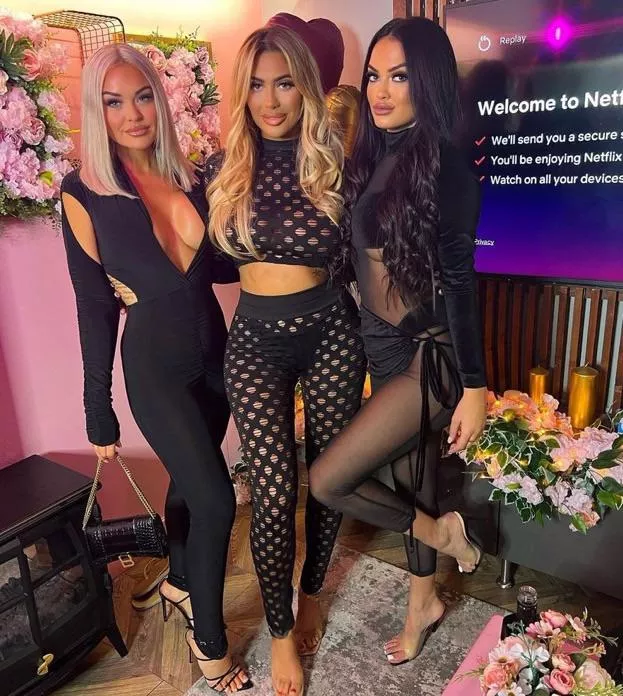 All black