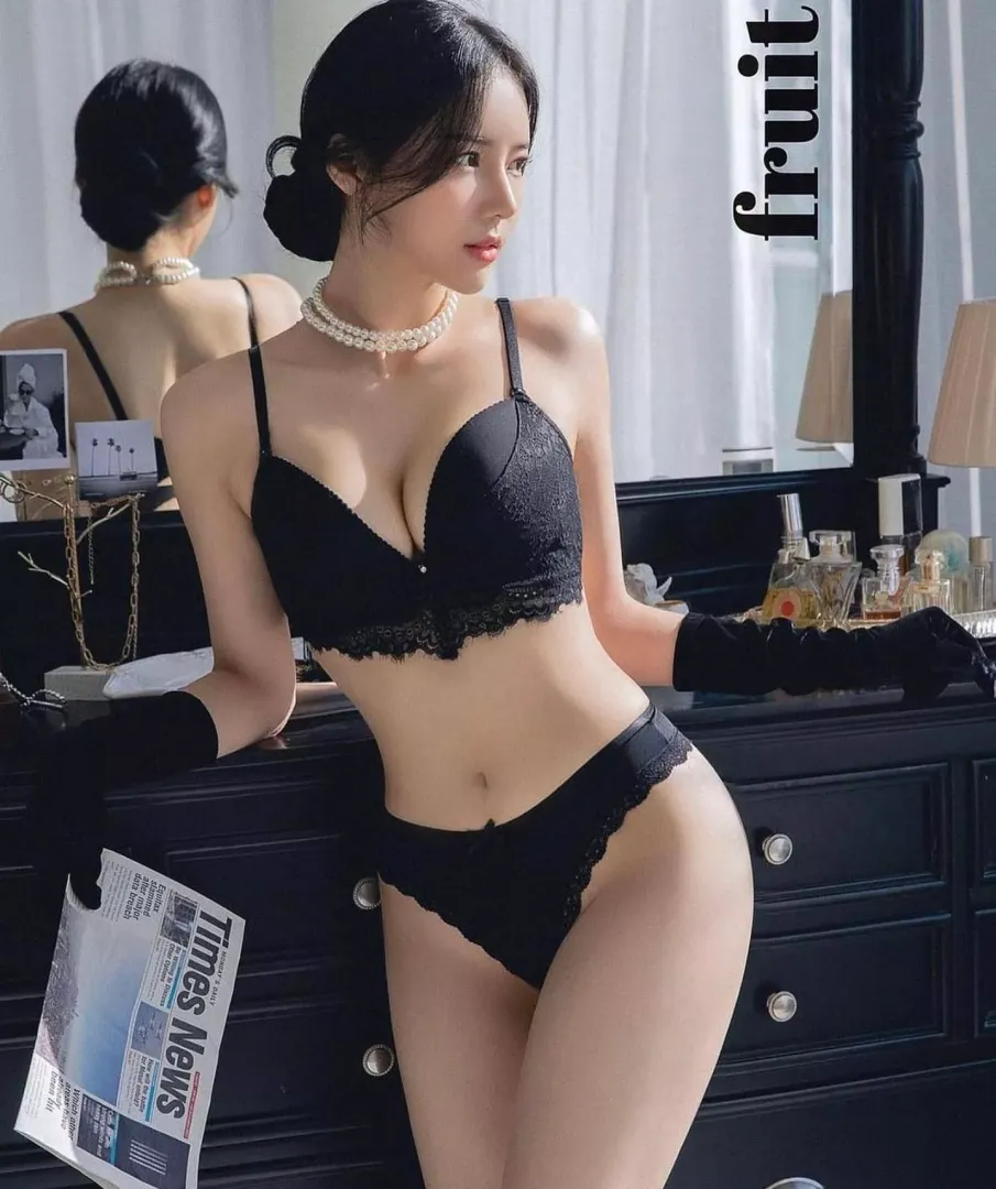 All black