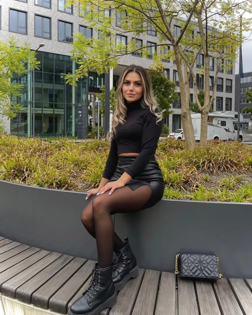 All black outfit