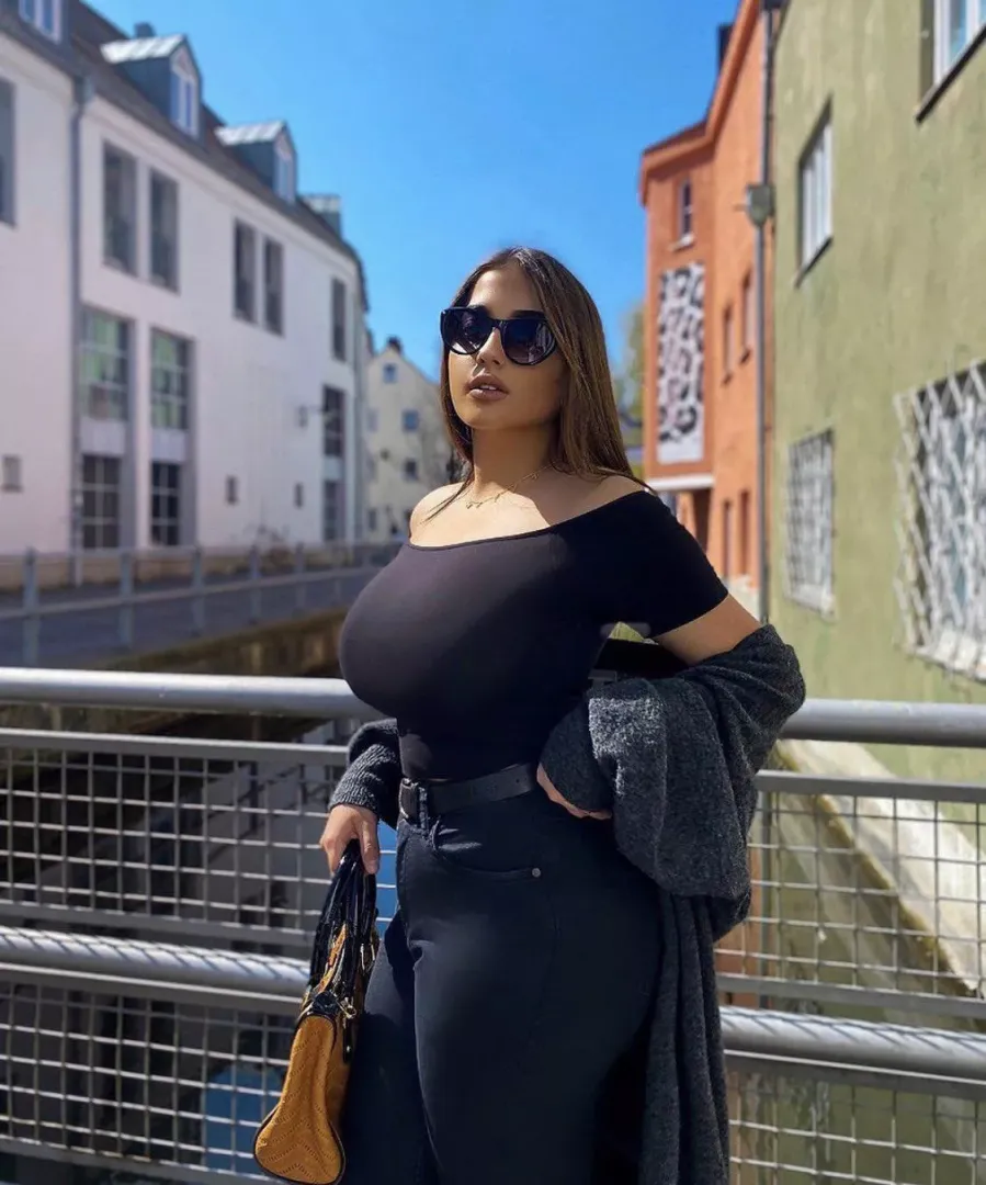 All black outfit