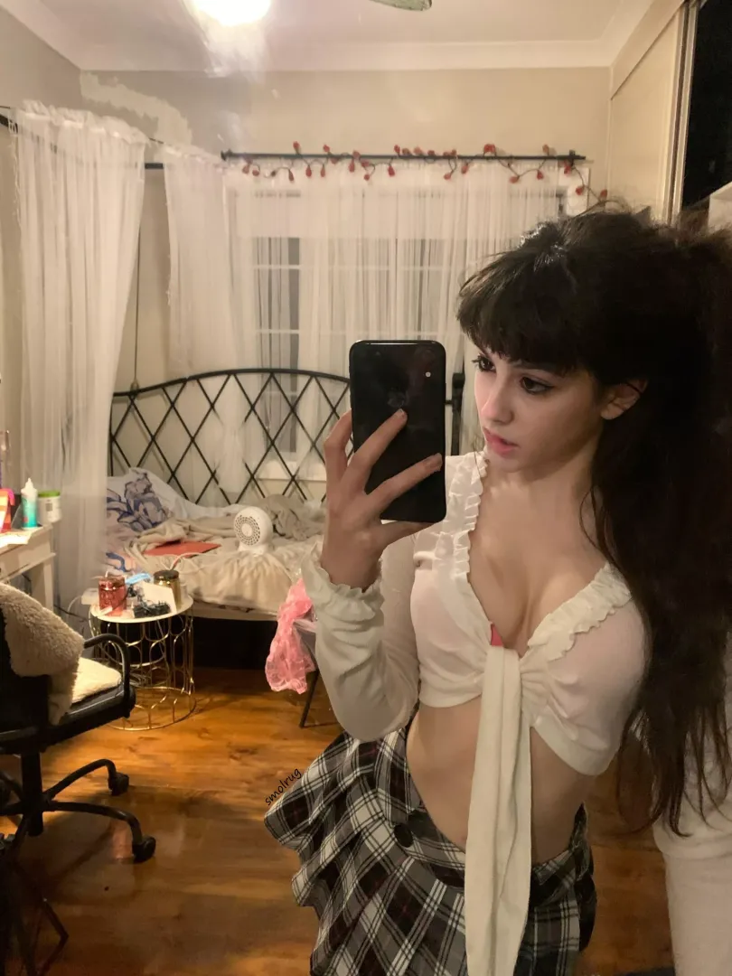 all dressed up for the party but kinda just want to stay home with u <3