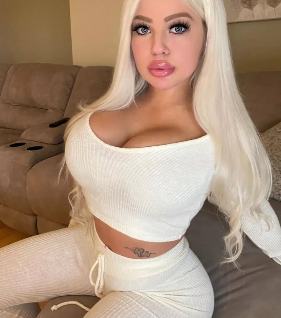 All in white