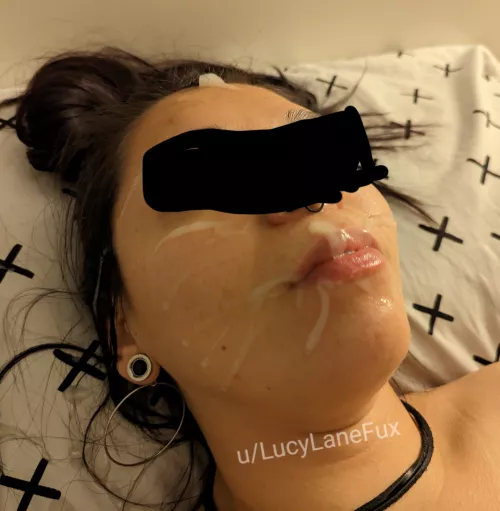 All over my slutty face