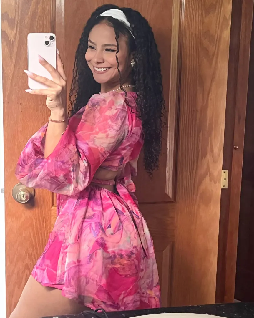 All pink