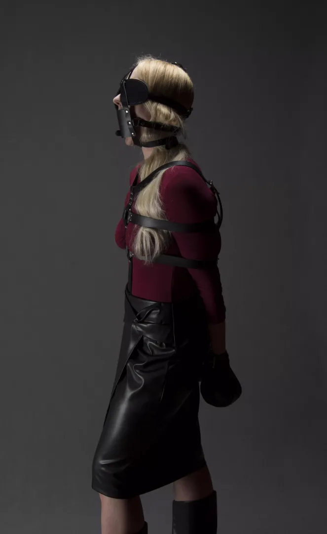 All strapped up and ready for you. 