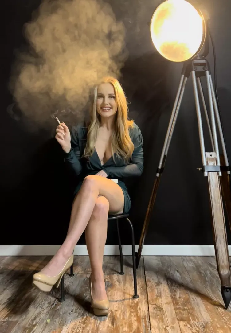 Allegra Cole, what is the first thing you do when you wake up…I smoke