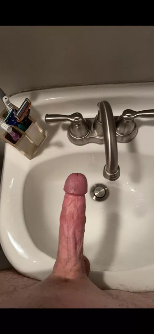 Almost the length of my sink